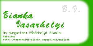 bianka vasarhelyi business card